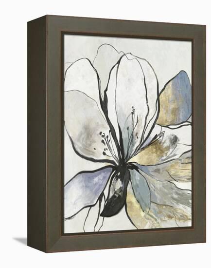 Outlined Floral II-Asia Jensen-Framed Stretched Canvas