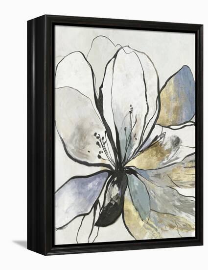 Outlined Floral II-Asia Jensen-Framed Stretched Canvas