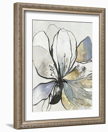Outlined Floral II-Asia Jensen-Framed Art Print