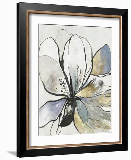 Outlined Floral II-Asia Jensen-Framed Art Print