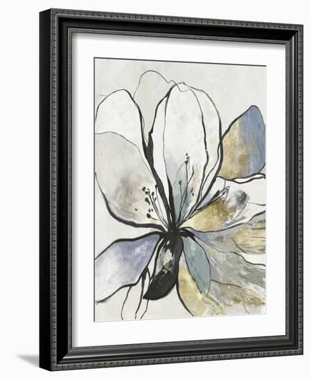 Outlined Floral II-Asia Jensen-Framed Art Print