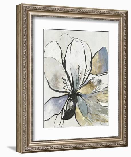 Outlined Floral II-Asia Jensen-Framed Premium Giclee Print