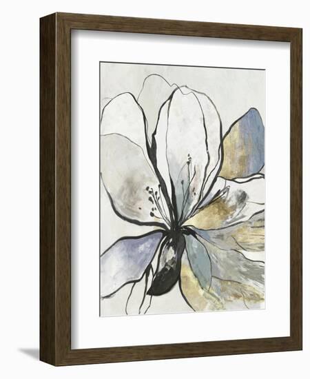 Outlined Floral II-Asia Jensen-Framed Premium Giclee Print