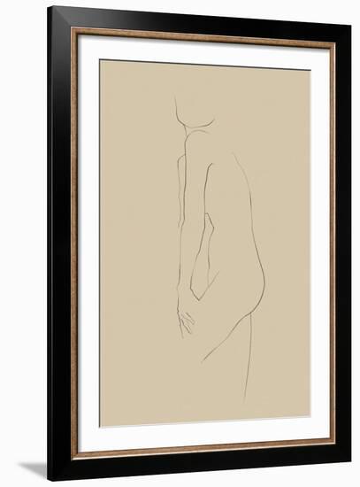 Outlines Of Her-Aurora Bell-Framed Giclee Print