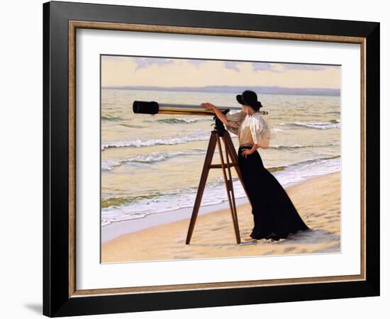 Outlook-Peter Quidley-Framed Art Print