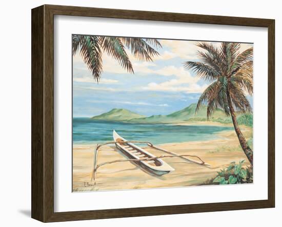 Outrigger Cove-Paul Brent-Framed Art Print