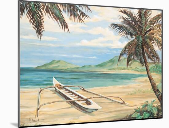 Outrigger Cove-Paul Brent-Mounted Art Print