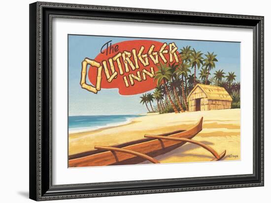 Outrigger Inn, Hawaii-Kerne Erickson-Framed Art Print