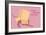 Outside Box - Pink Version-Dog is Good-Framed Art Print