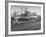 Outside of George Higgins Pontiac Dealership-Wallace Kirkland-Framed Premium Photographic Print