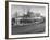 Outside of George Higgins Pontiac Dealership-Wallace Kirkland-Framed Premium Photographic Print