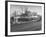 Outside of George Higgins Pontiac Dealership-Wallace Kirkland-Framed Premium Photographic Print