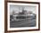 Outside of George Higgins Pontiac Dealership-Wallace Kirkland-Framed Premium Photographic Print