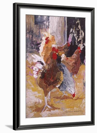 Outside the Barn-Anuk Naumann-Framed Giclee Print