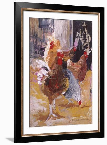 Outside the Barn-Anuk Naumann-Framed Giclee Print