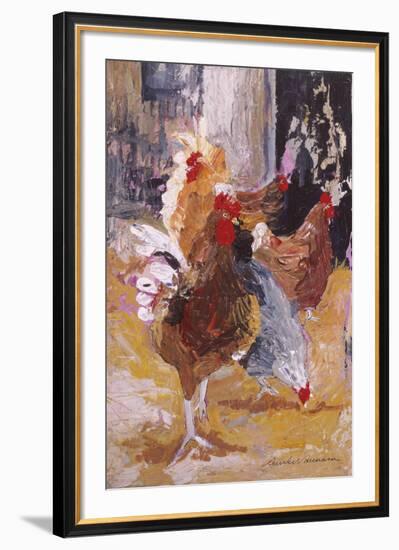 Outside the Barn-Anuk Naumann-Framed Giclee Print