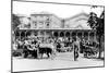 Outside the Gare De L'Est, German-Occupied Paris, September 1940-null-Mounted Giclee Print