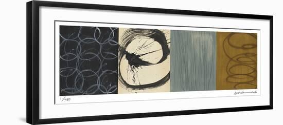 Outside the Lines 2-Maria Lobo-Framed Giclee Print