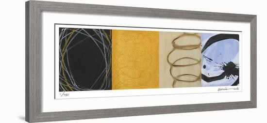 Outside the Lines 3-Maria Lobo-Framed Giclee Print