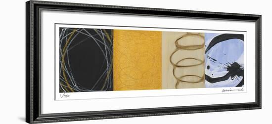 Outside the Lines 3-Maria Lobo-Framed Giclee Print