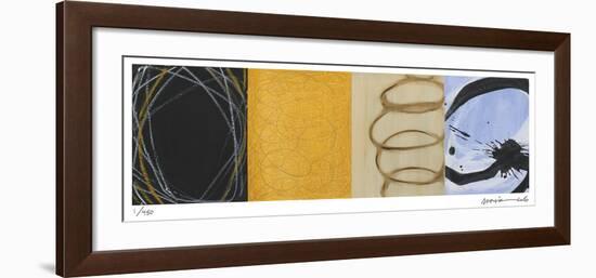 Outside the Lines 3-Maria Lobo-Framed Giclee Print