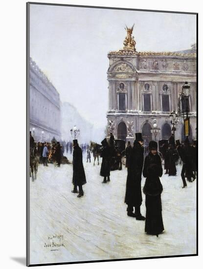 Outside the Opera, Paris, 1879-Jean Béraud-Mounted Giclee Print