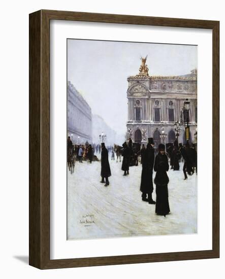 Outside the Opera, Paris, 1879-Jean Béraud-Framed Giclee Print