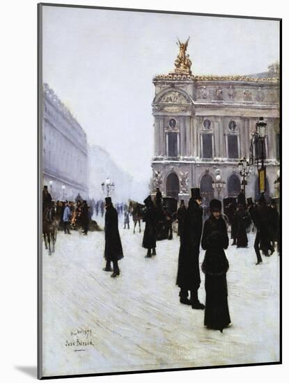 Outside the Opera, Paris, 1879-Jean Béraud-Mounted Giclee Print