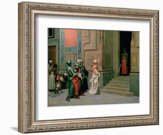 Outside the Palace-Ludwig Deutsch-Framed Giclee Print