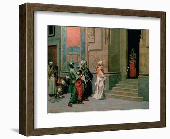 Outside the Palace-Ludwig Deutsch-Framed Giclee Print
