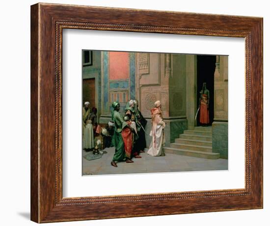 Outside the Palace-Ludwig Deutsch-Framed Giclee Print