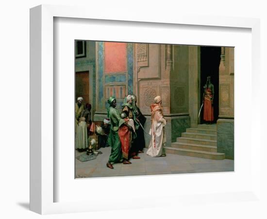 Outside the Palace-Ludwig Deutsch-Framed Giclee Print