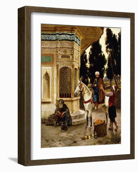 Outside the Palace-Rudolphe Ernst-Framed Giclee Print