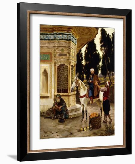 Outside the Palace-Rudolphe Ernst-Framed Giclee Print