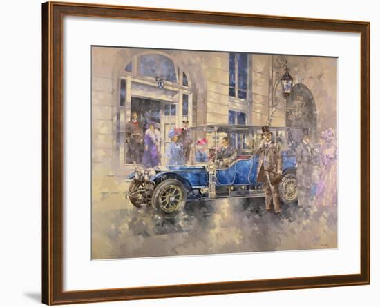 Outside the Ritz-Peter Miller-Framed Giclee Print