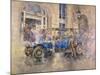 Outside the Ritz-Peter Miller-Mounted Giclee Print