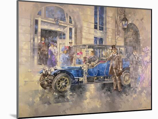 Outside the Ritz-Peter Miller-Mounted Giclee Print