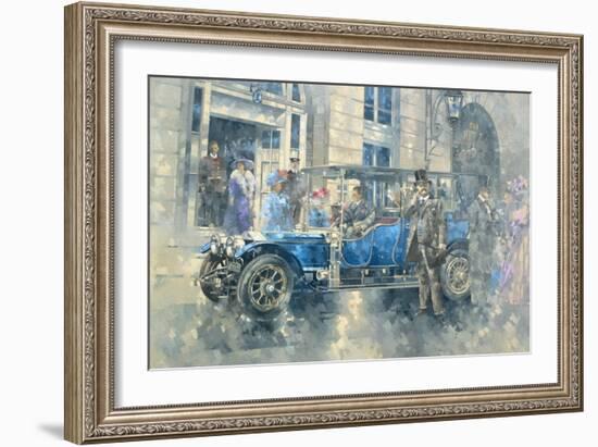 Outside the Ritz-Peter Miller-Framed Giclee Print