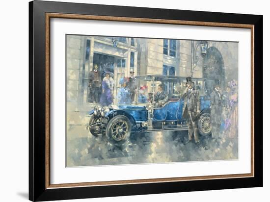 Outside the Ritz-Peter Miller-Framed Giclee Print