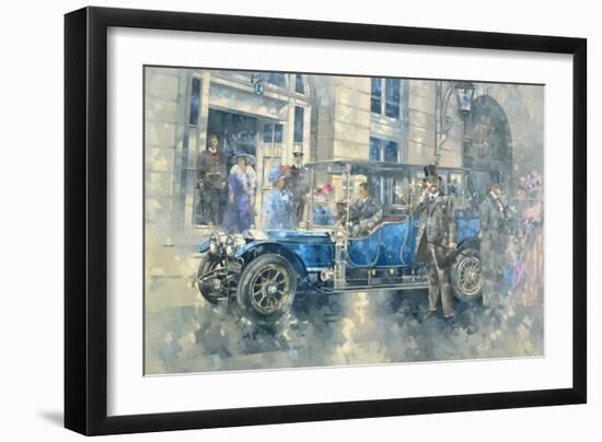 Outside the Ritz-Peter Miller-Framed Giclee Print