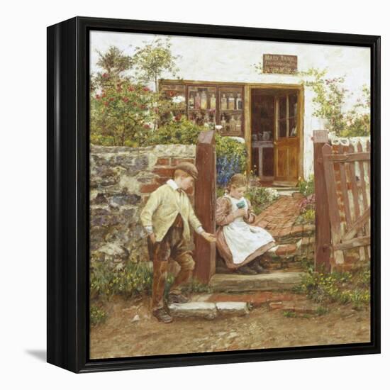 Outside the Sweet Shop-James Charles-Framed Premier Image Canvas