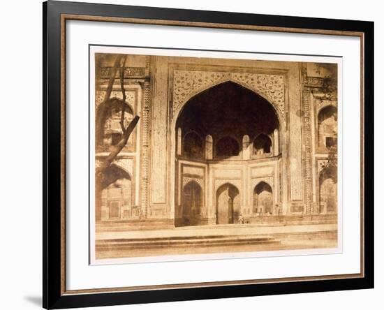 Outside the Taj Mahal, 1858-John Murray-Framed Giclee Print