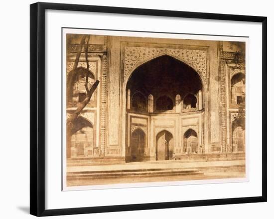 Outside the Taj Mahal, 1858-John Murray-Framed Giclee Print