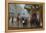 Outside the Theatre Du Vaudeville, Paris-Jean Béraud-Framed Premier Image Canvas