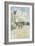 Outside the Wine Shop-Robert Polhill Bevan-Framed Giclee Print