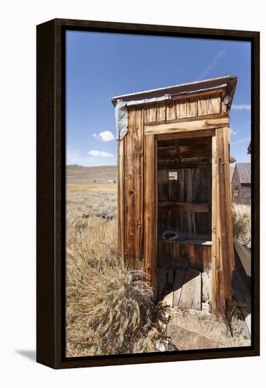 Outside Toilet, Bodie State Historic Park, Bridgeport, California, Usa-Jean Brooks-Framed Premier Image Canvas