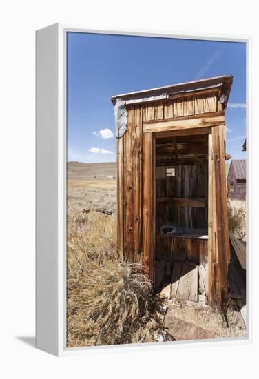 Outside Toilet, Bodie State Historic Park, Bridgeport, California, Usa-Jean Brooks-Framed Premier Image Canvas