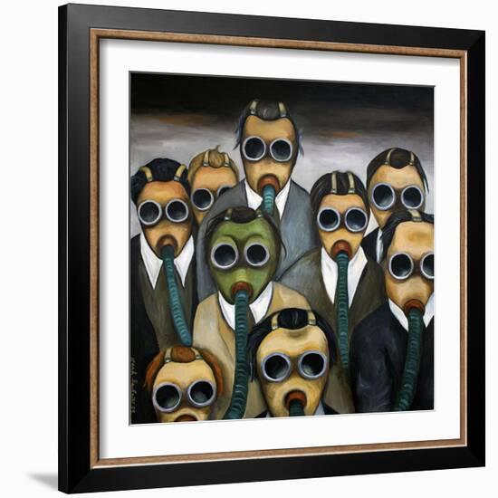 Outsider the Meeting-Leah Saulnier-Framed Giclee Print