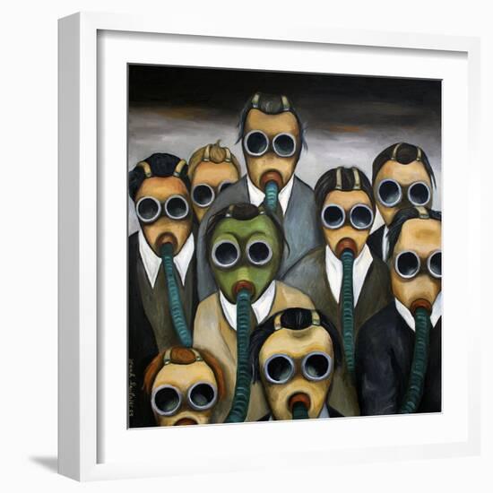 Outsider the Meeting-Leah Saulnier-Framed Giclee Print