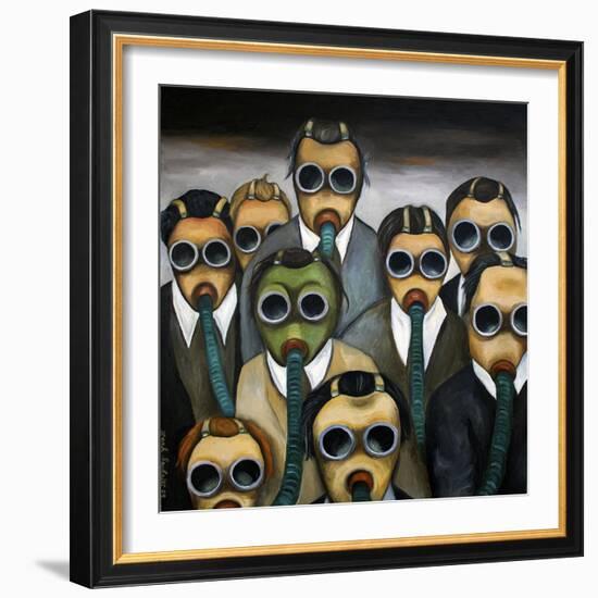 Outsider the Meeting-Leah Saulnier-Framed Giclee Print